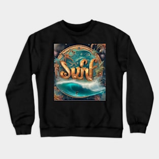 Retro surfer Crewneck Sweatshirt